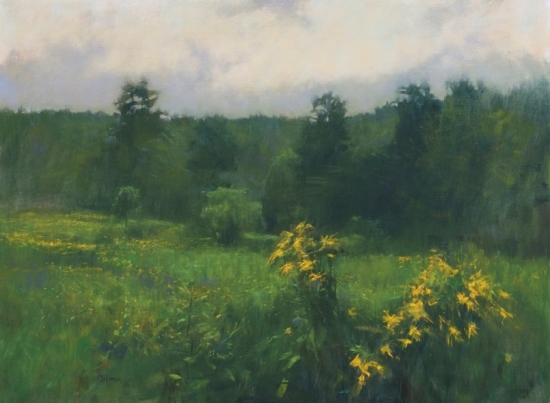 oil on linen, 28" x 38"