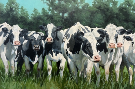 oil on canvas, 24" x 36"